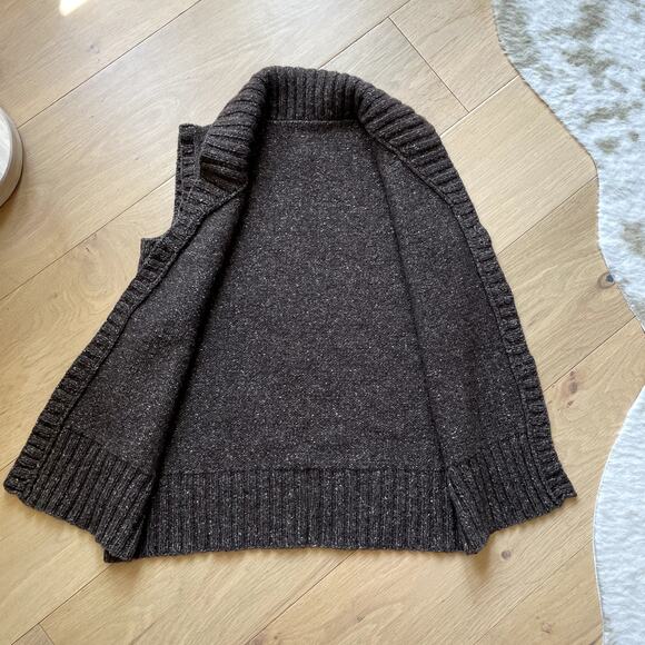 Vintage Wool Sweater Vest brown Size Small - Picture 2 of 7